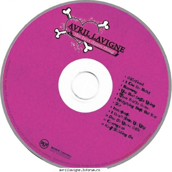 Urmatorul album - shi aici Cd-ul.// - Avril